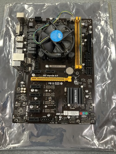 Biostar tb250 btc motherboard - biostar,